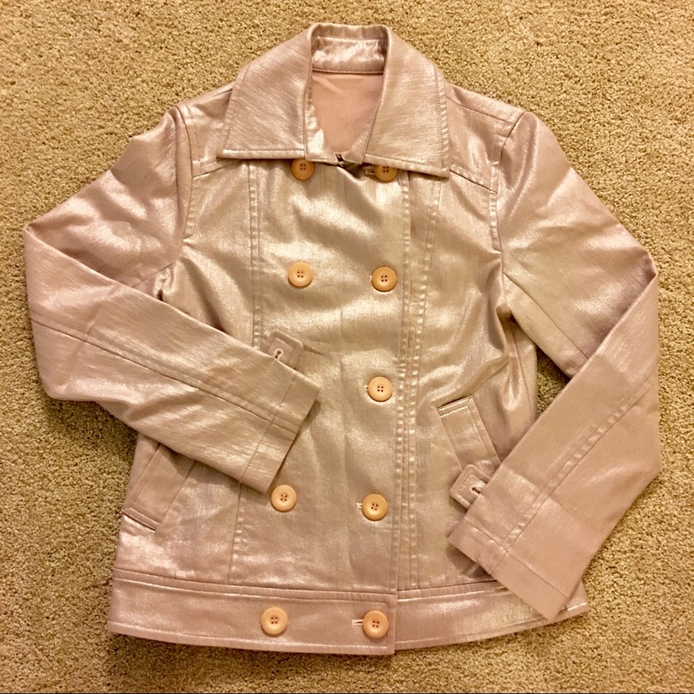 🧥Iimk Pink short Trench coat